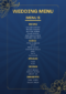 Wedding Menu 5