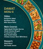 Dawat Menu 6